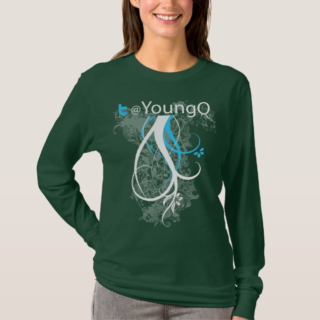 YoungQ Ladies Long Sleeve T-Shirt (Front)