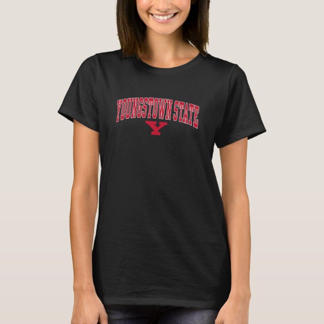 Youngstown State Penguins Arch Officially Licensed T-Shirt (Front)