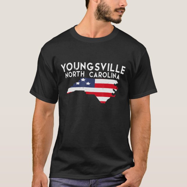 Youngsville North Carolina USA State America Trave T-Shirt (Front)
