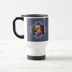 YOUR 2 PHOTOS & MONOGRAM mugs