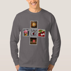 YOUR 5 INSTAGRAM PHOTOS custom clothing T-Shirt