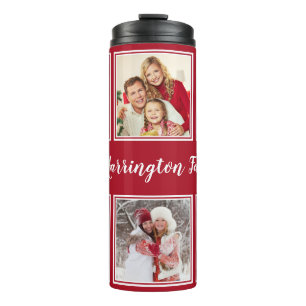 YOUR 6 PHOTOS & TEXT tumbler