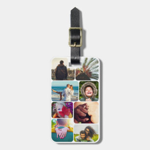 Your 8 Photo Luggage Travel Tag
