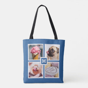 YOUR 8 PHOTOS & MONOGRAM bags