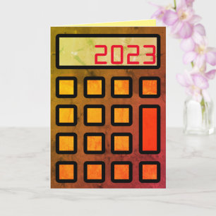 "Your accountant wishes you a Happy New Year" Card