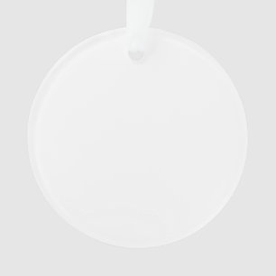 Your Acrylic Circle Ornament