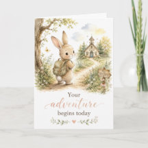 Your Adventure Begins Today Bunny Back to School