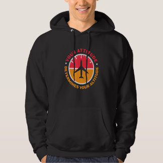 Your Attitude Determines Your Altitude Motivationa Hoodie