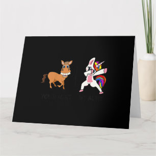 Your Aunt My Aunt Dabbing Unicorn Gift For Aunt Card