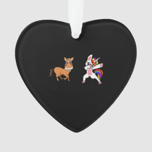 Your Aunt My Aunt Dabbing Unicorn Gift For Aunt Ornament