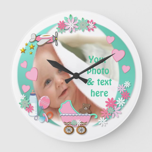 Your  Baby Photo Clock (Front)
