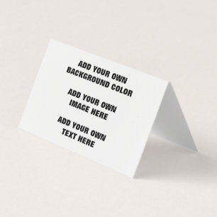 Your background colour, your image, your own text