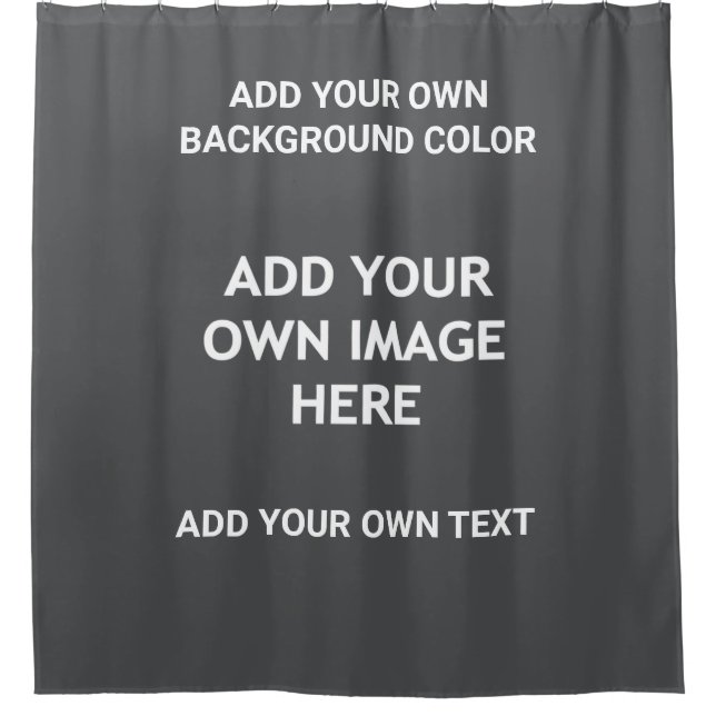 Your background colour, your image, your own text (Front)