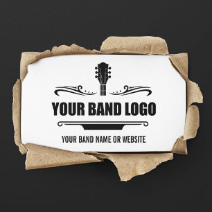 Your Band Logo - Choose Your Background Color Business Card