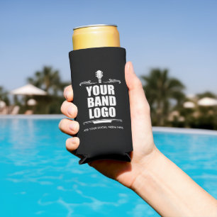 Your Band Logo Seltzer Can Cooler