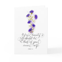 Your Beauty inspirational bible verse