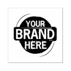 Your Brand Logo Custom Rubber Stamp