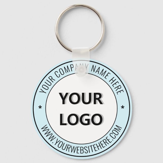 Your Branded Business Promotional Keychain Example (Front)