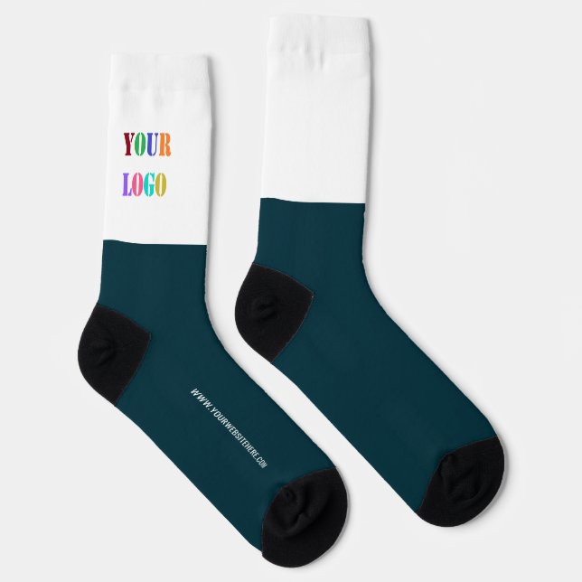 Your Branded Business Promotional Socks Template (Right)