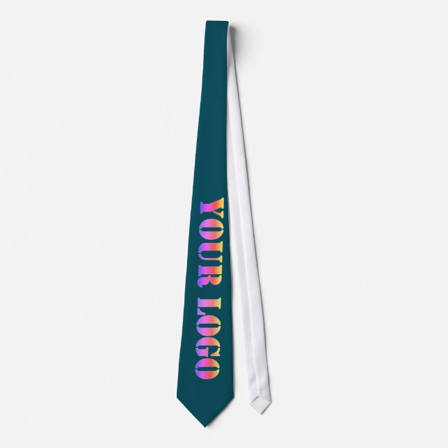 Your Branded Logo Business Neck Tie Example (Front)