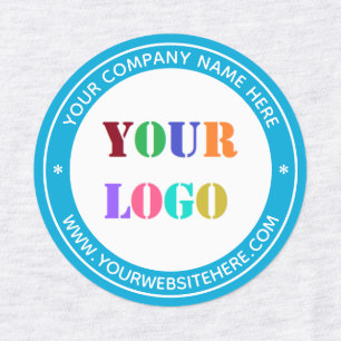 Your Branded Logo Business Product Labels Example