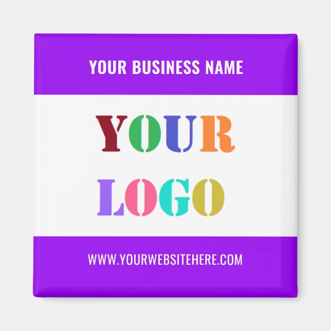 Your Branded Logo Business Promotional Magnet Gift (Front)