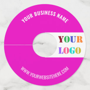 Your Branded Promotional Wine Glass Tags Template