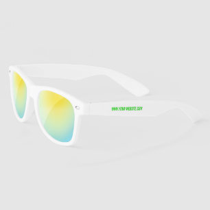 Your Branded Text Promotional Sunglasses Example