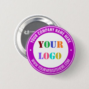 Your Brended Business Promotional Button Example