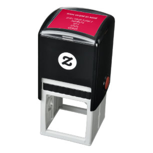 Your Business Address Company Personalized Self-inking Stamp