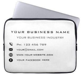 Your Business Laptop Sleeve Company Promotional