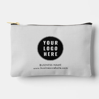 Your Business Logo and Company Website Modern Swag Accessory Pouch