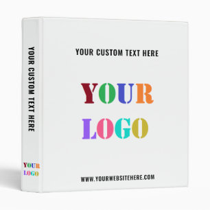 Your Business Logo and Custom Text Binder Template