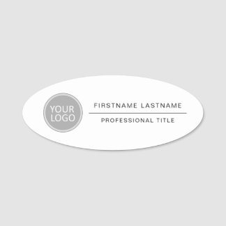 Your Business Logo Business Company Employee Staff Name Tag