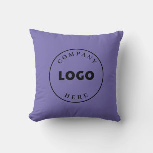 Your Business Logo Company Showroom Throw Pillow