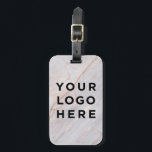 Your Business Logo Custom Background Luggage Tag<br><div class="desc">Your Business Logo Custom Background Luggage Tag</div>