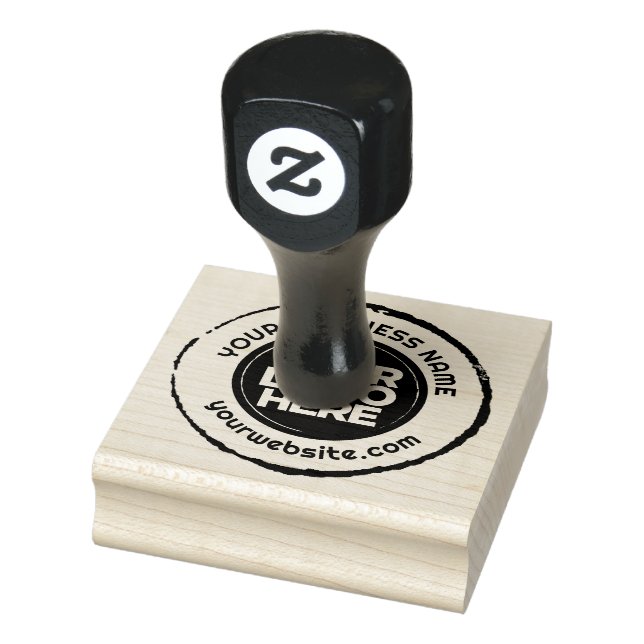 Your Business Logo Custom Light Colour Rubber Stam Rubber Stamp (Stamp)