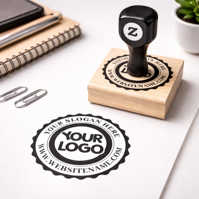 Your Business Logo Custom Rubber Stamp (Creator Uploaded)