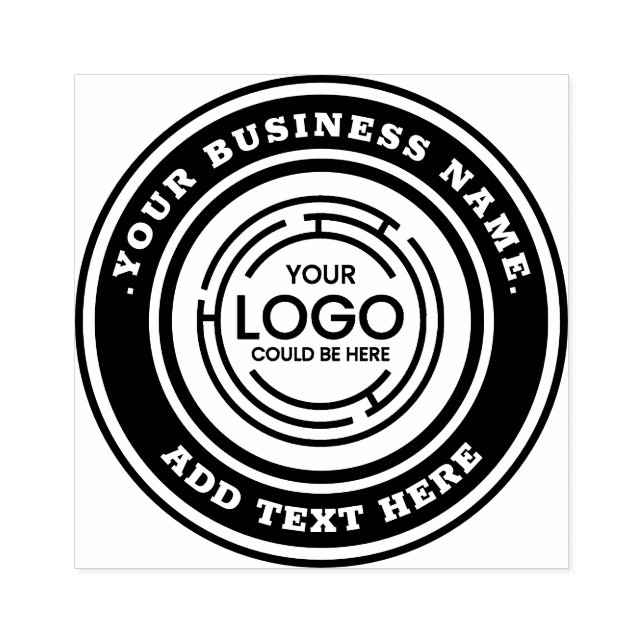 Your Business Logo Custom Rubber Stamp (Imprint)