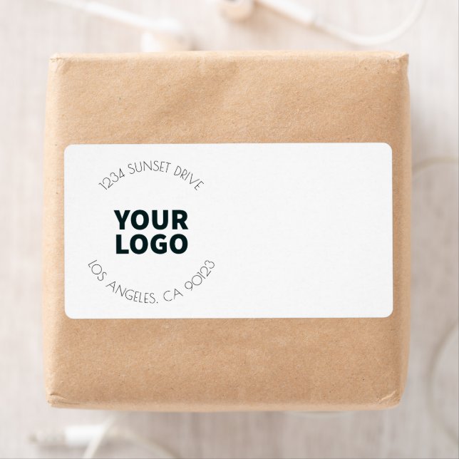 Your Business Logo & Custom Text | Black  (Insitu)