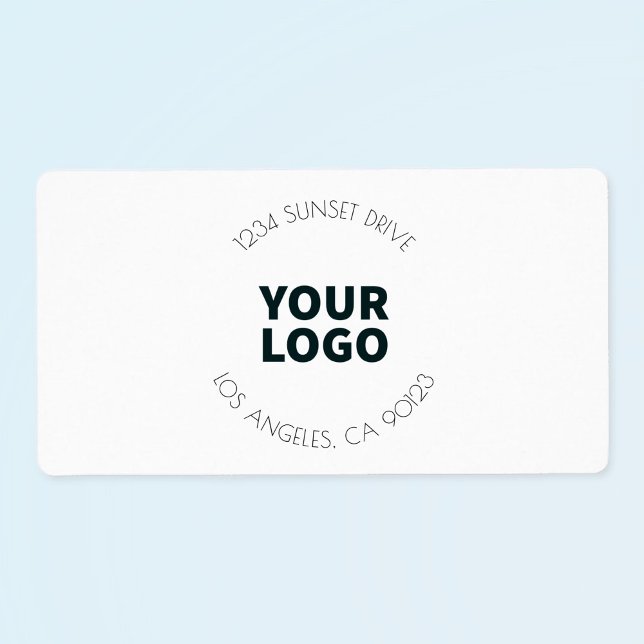 Your Business Logo & Custom Text | Black  (Creator Uploaded)
