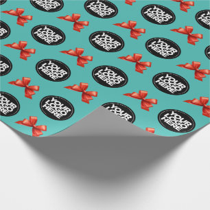 Your Business Logo Custom Wrapping Paper