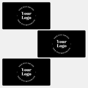 Your Business Logo & Customizable Text Template