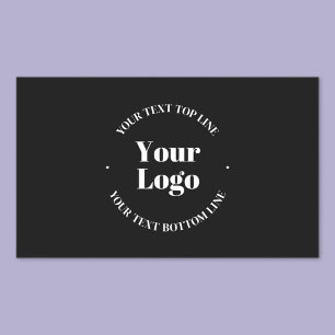 Your Business Logo & Customizable Text Template  Sticker