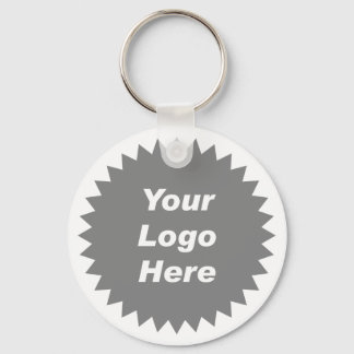 Your business logo here promo keychain