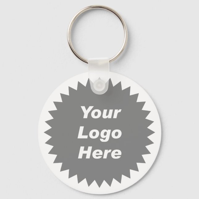 Your business logo here promo keychain (Front)