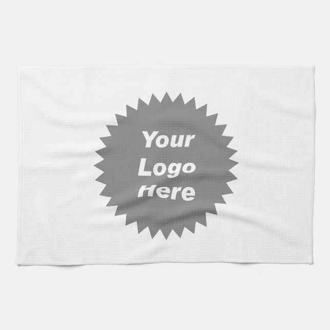 Your business logo here promo kitchen towel (Horizontal)