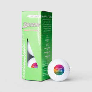 Your Business Logo Here Srixon Soft Feel 13 3 Pack Golf Balls