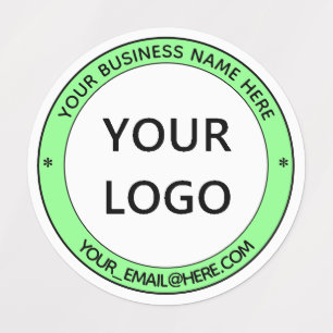 Your Business Logo Name Stamp Personalized Modern