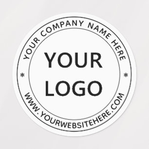 Your Business Logo Name Stamp Simple Personalized